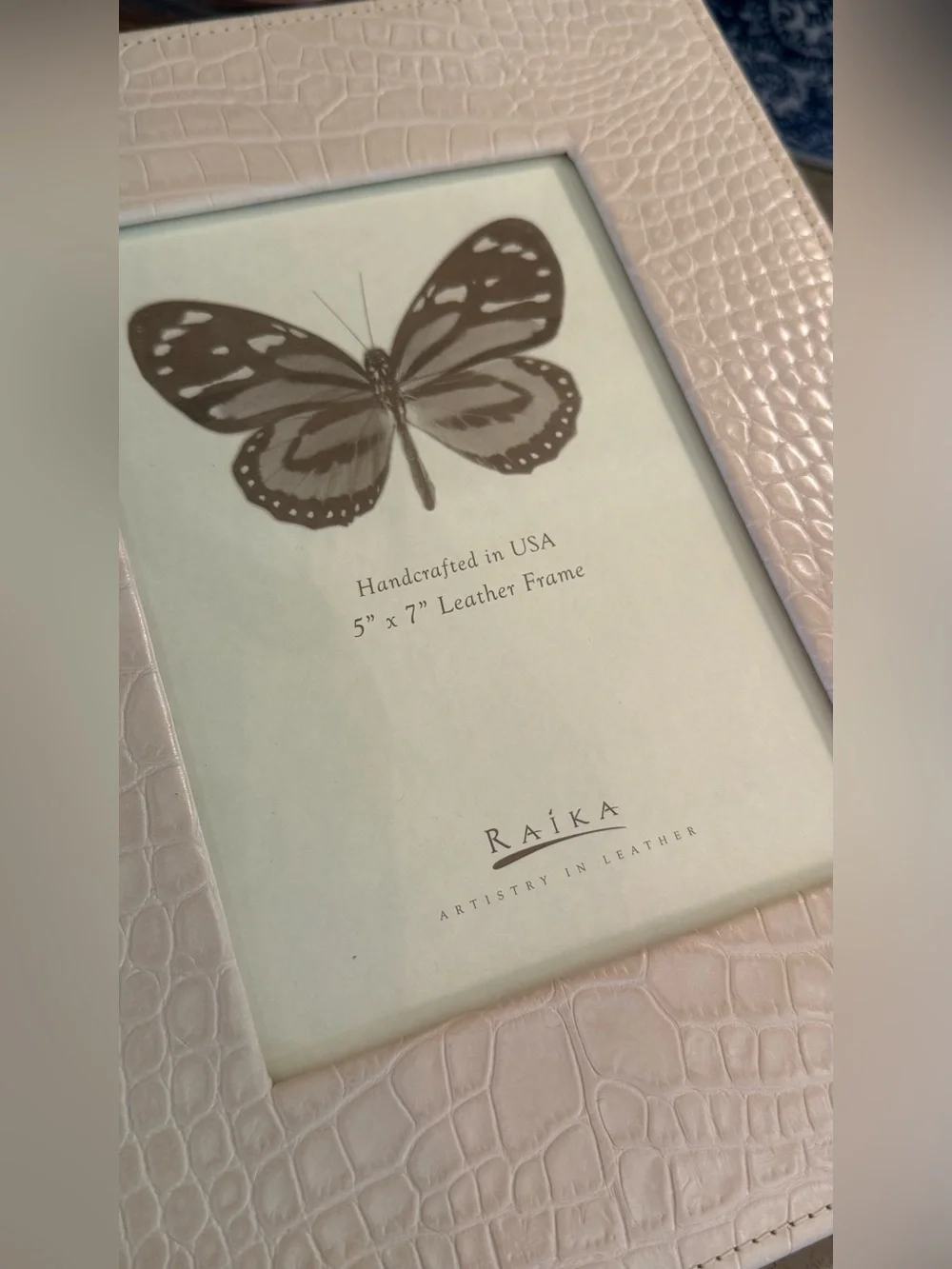 Raika Handcrafted Leather Picture Frame 5